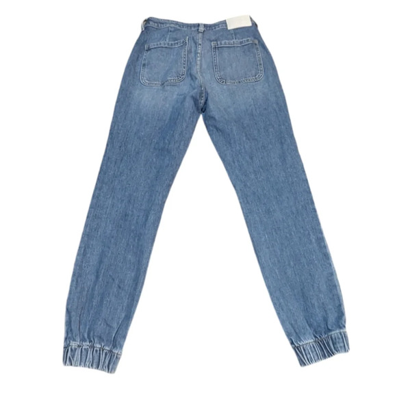 Jonathan Simkhai Wiley Medium Wash Jogger Denim Jeans Size 25 - Picture 3 of 11